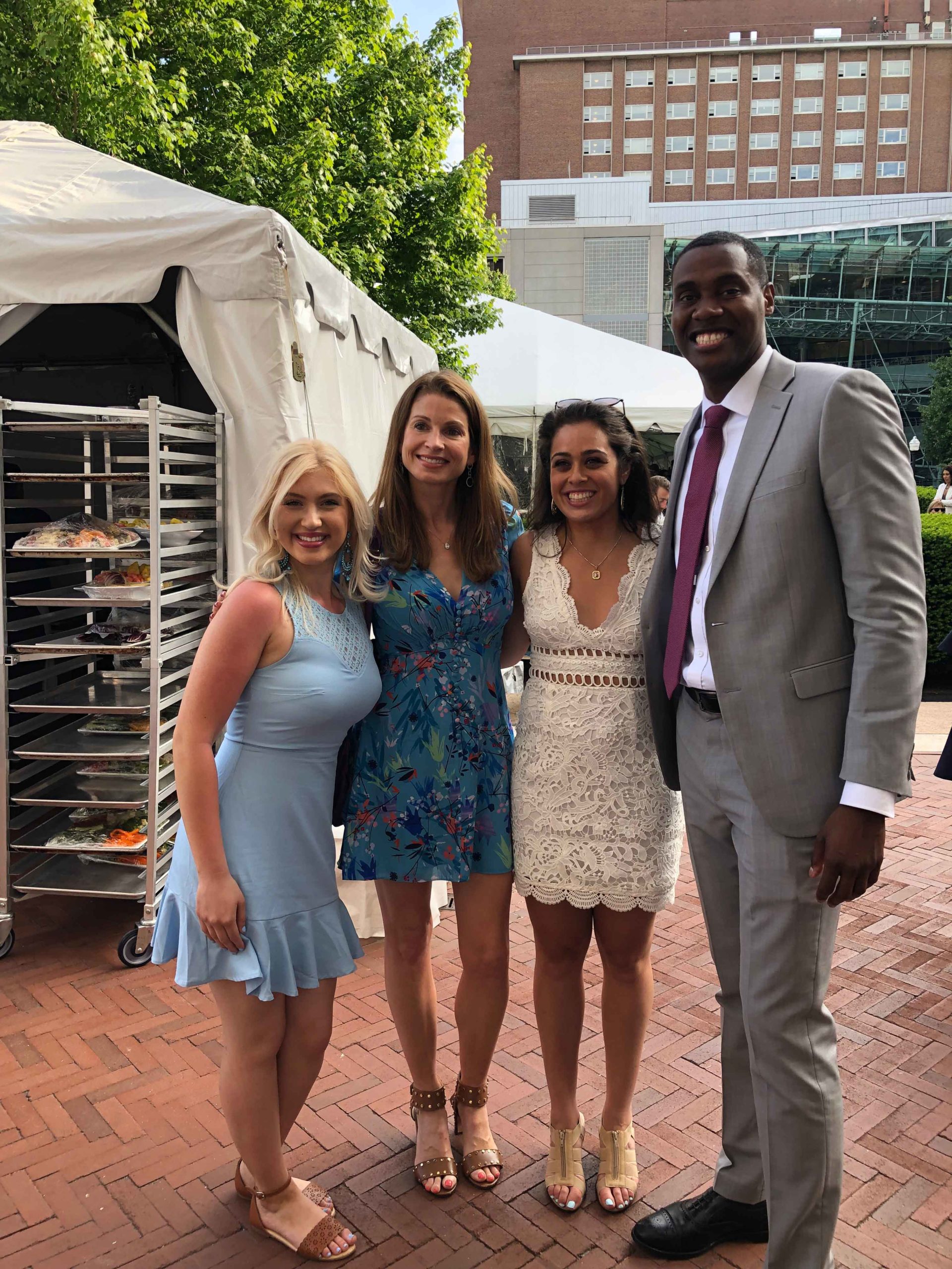 With Class of ‘19 Columbia Journalism School grads Kristy Cappiello, Farah Otero-Amad, and Blake Ralling