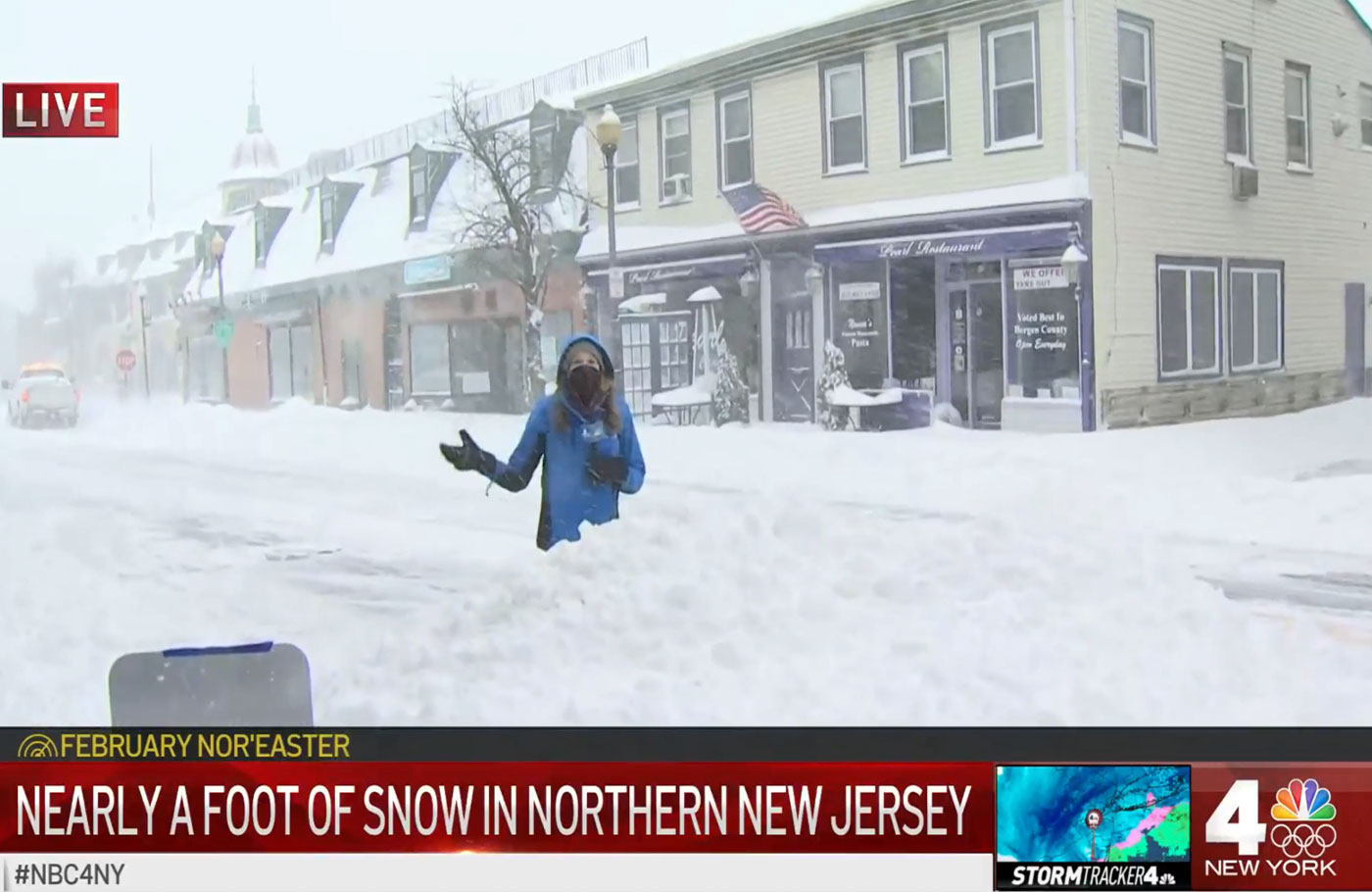 Nearly a Foot of Snow in Northern New Jersey