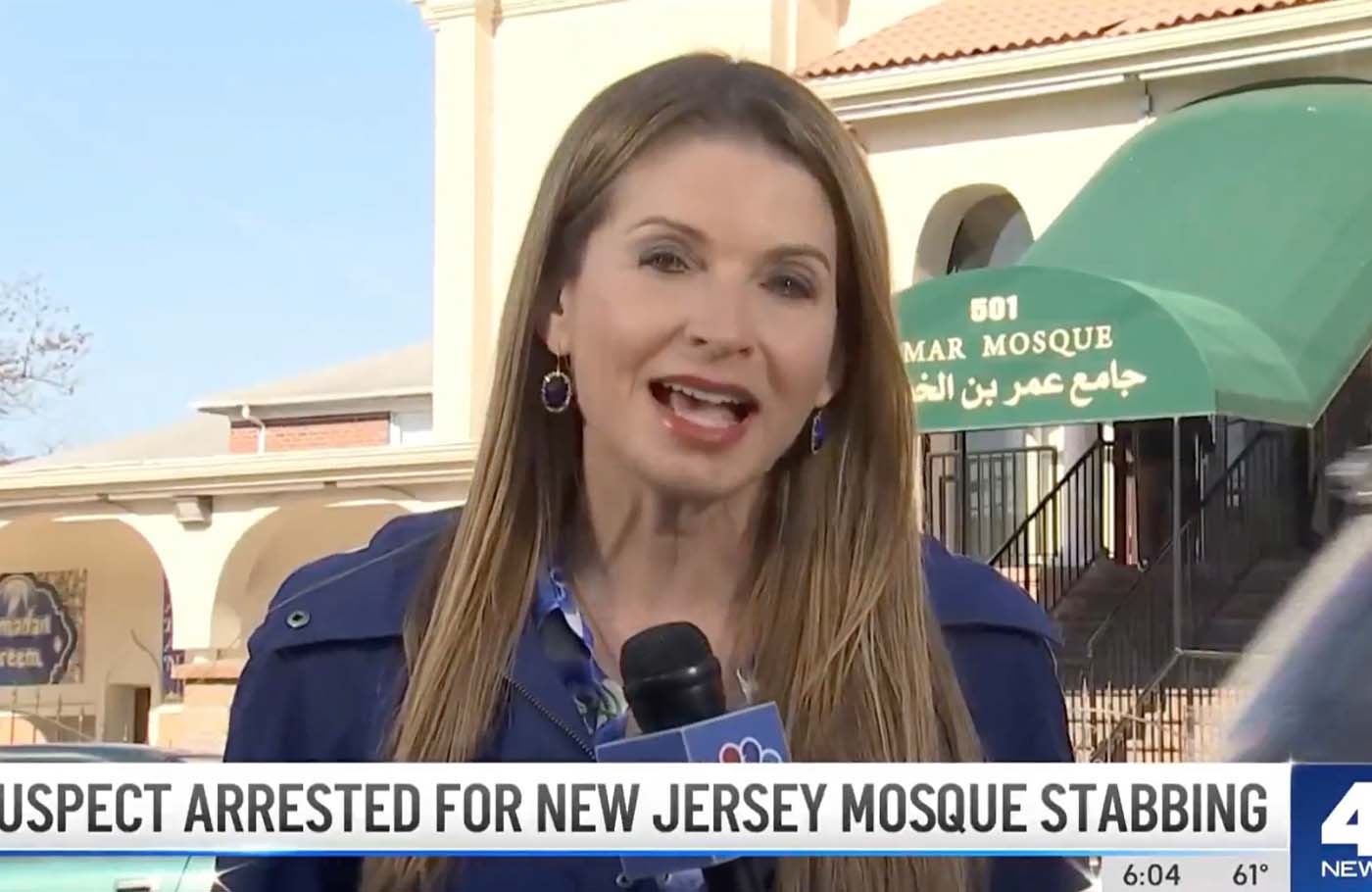 Suspect Arrested for New Jersey Mosque Stabbing